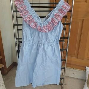Striped summery dress, EUC